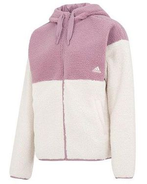 adidas (Wmns) Bos Fleece Jacket - Purple