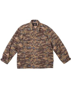 Supreme X Undercover Studded Bdu Jacket - Brown