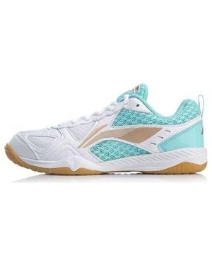 Li-ning (Wmns) Ma Long Signature Table Tennis Shoes Mint' - Blue