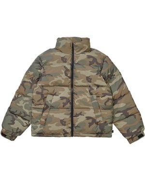 Supreme Fw18 Reflective Camo Woodland Down Jacket 'Olivegreen'