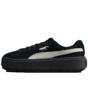 PUMA (Wmns) Suede Platform Trace - Black