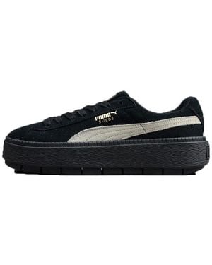 PUMA (Wmns) Suede Platform Trace - Black
