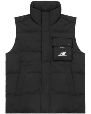 New Balance Windproof Puffer Vest - Black