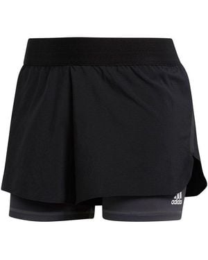 adidas (Wmns) Alphaskin Two-In-One Shorts Asia Sizing - Black