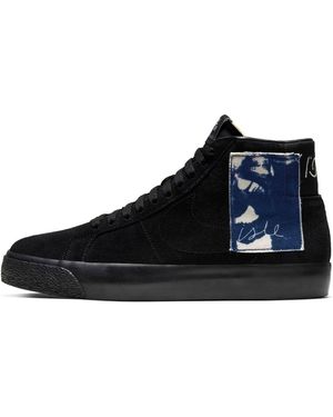 Nike Isle Skateboards X Blazer Mid Sb 'Patch' - Black