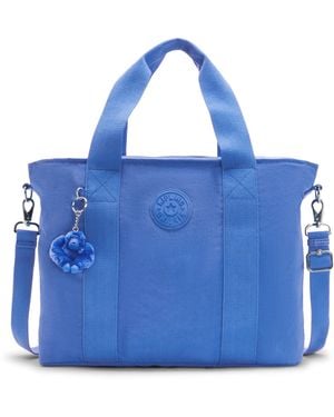 Kipling Tote Minta L Havana Large - Blue