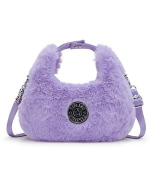 Kipling Crossbody Bag Kevin Soft Fur Lilac Small - Purple