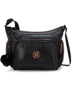 Kipling Crossbody Bag Gabb S Glorious Copper Medium - Black