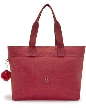 Kipling Tote Colissa Up Funky Large - Red