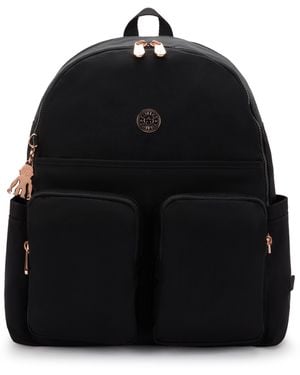 Kipling Backpack Leanna Rose City Large 100% Recycled Polyamide - Black