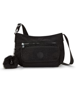 Kipling Crossbody Bag Syro U Shimmering Spots Medium - Black