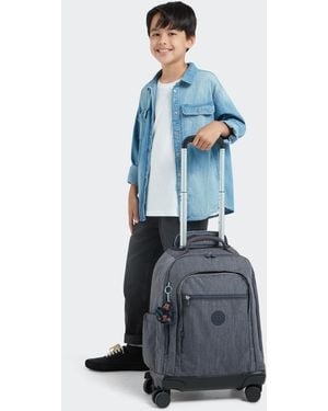 Kipling Backpack New Zea Marine Navy Blue Large