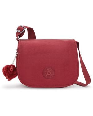 Kipling Crossbody Bag Loreen M Funky Medium - Red