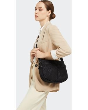 Kipling Crossbody Bag Izellah Holiday Waves Medium - Blue