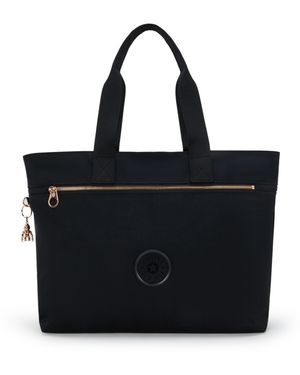 Kipling Tote Colissa Zip Rose Spice Small - Black
