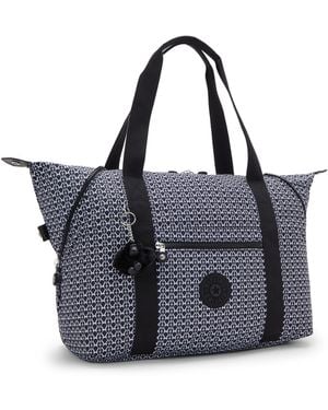 Kipling Tote Art M Diluted Blue Large