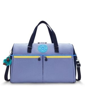 Kipling Weekend Bag Itska Up Slate Cb Travel Large 100% Polyamide - Blue