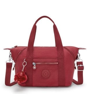 Kipling Shoulder Bag Art Mini Resort Pink Small - Red