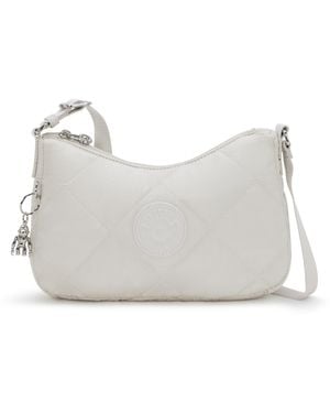 Kipling Shoulder Bag Ayda Up Airy Quilt Small 100% Polyamide - Grey