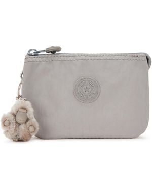 Kipling Pouch Creativity S Gris Small 100% Polyamide - Grey