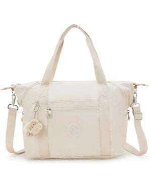Kipling Tote Art Hideaway Medium - White