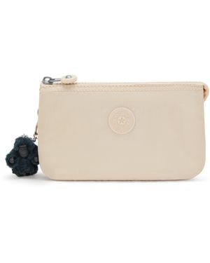 Kipling Creativity L Solid Pouch - Natural