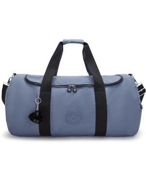 Kipling Weekend Bag Argus M Relaxed Grey Large - Blue