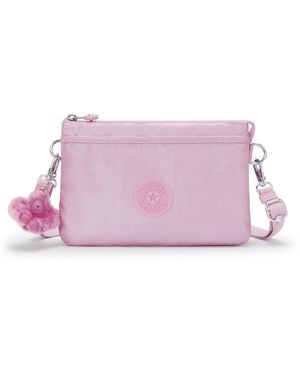 Kipling Crossbody Bag Riri Confetti Small - Pink
