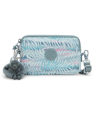 Kipling Crossbody Bag Limmo Palmtree Leaves Small - Blue