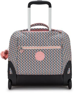 Kipling Backpack Giorno Butterfly Fun Large - Blue