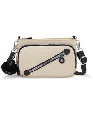 Kipling Shoulder Bag New Milos Back To Heritage Small - Natural