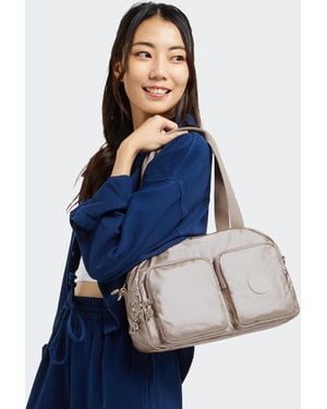 Kipling Medium Shoulder Bag With Removable Strap - Multicolour
