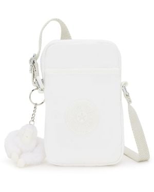 Kipling Phone Bag Tally Pure Alabaster Small - White