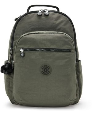 Kipling Backpack Seoul Green Moss Large