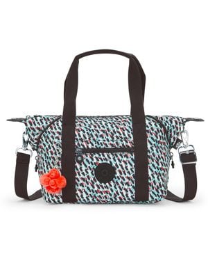 Kipling Shoulder Bag Art Mini Curious Leopard Small - Blue