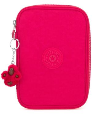 Kipling Pouch 100 Pens True Large 100% Polyamide - Pink