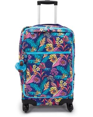 Kipling 's Darcey Small 22-inch Softside Carry-on Rolling Luggage - Blue
