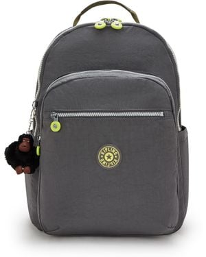 Kipling Backpack Seoul Lap Back To Large - Black
