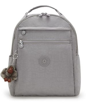 Kipling Backpack Micah Cloudy Medium 100% Polyamide - Grey