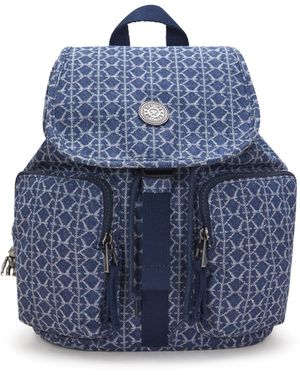 Kipling Backpack Anto S Light Denim Jq Small - Blue