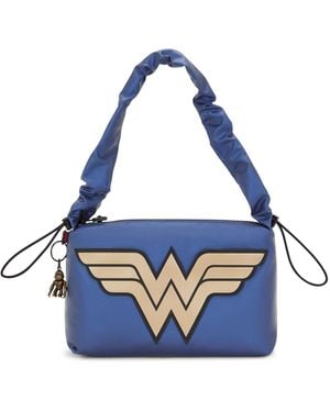 Kipling Shoulder Bag Eleni Wonder Small 64% Polyamide, 36% Polyurethane - Blue