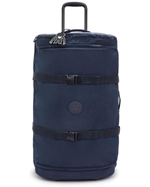 Kipling Wheeled luggage Aviana L Relaxed Grey Large - Blue