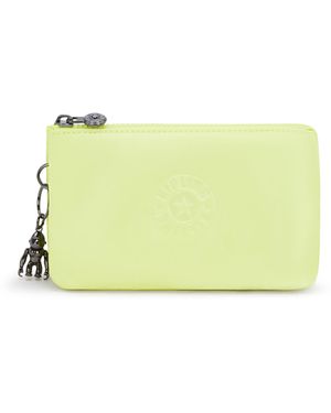 Kipling Pouch Creativity L Bright Sun Glam Large 70% Polyamide, 30% Polyurethane - Yellow