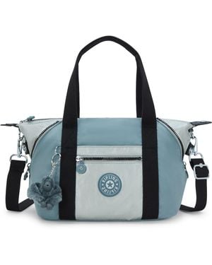 Kipling Shoulder Bag Art Mini Pink Shine Bl Small - Grey