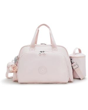 Kipling Baby Bag Camama Shine Large 56% Recycled Polyamide, 44% Polyamide - Pink