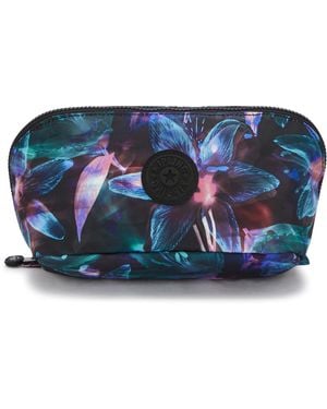 Kipling Travel Accessory Mirko M Palmtree Leaves Large - Blue