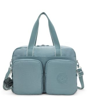 Kipling Weekend Bag Defea Xl Relaxed Grey Medium - Blue