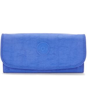 Kipling Money Land Large Wallet - Blue