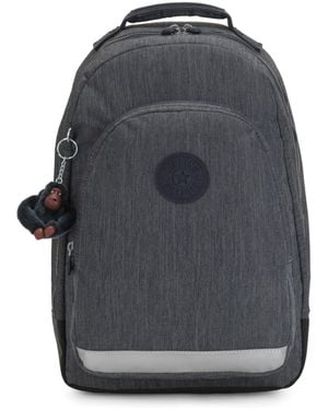 Kipling Backpack Class Room Green Block Large - Blue
