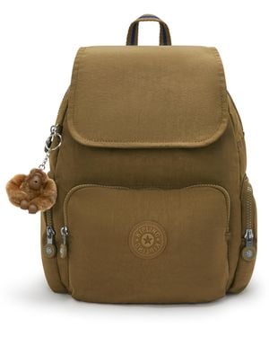 Kipling Backpack City Zip S Eager Small - Green
